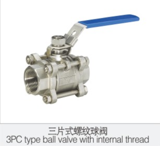 三片(pian)式螺紋球(qiu)閥