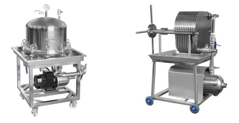 全封(feng)閉水平(ping)層疊式(shi)不鏽鋼(gang)過濾器(qi)